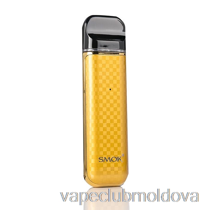Vape Mod Smok Novo 2 25w Pod System Gold Fibră De Carbon
